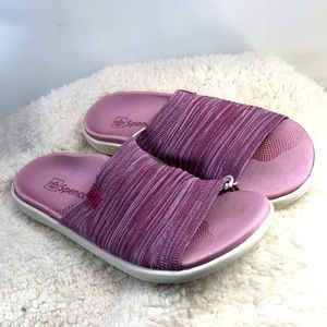 NWOB | Spenco Orthotic Memory Foam Astoria Slide Heather Rose | Sz 9W |